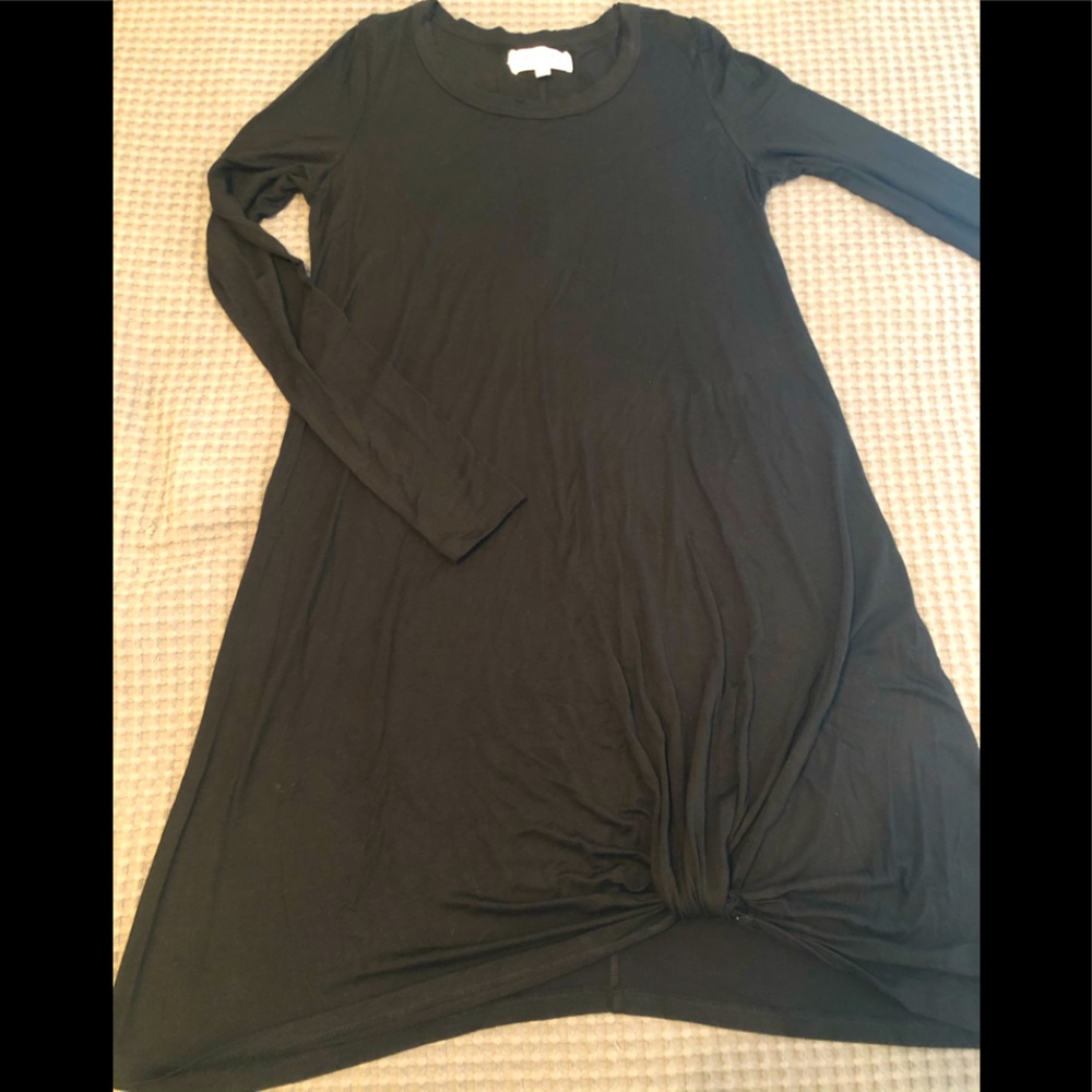 Black Long sleeve Anthropologie Dress